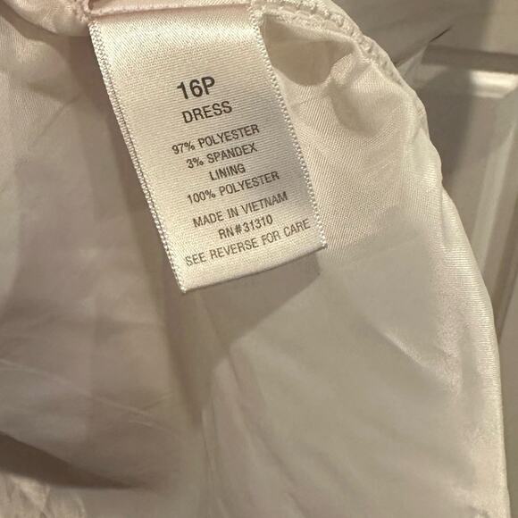 Dressbarn Retro Color-block Knee Length Dress - Picture 5 of 6